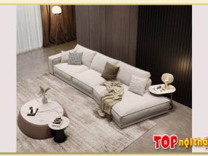 Hình ảnh Ghế sofa hiện đại kê phòng khách diện tích lớn SofTop-0756