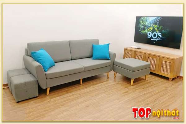 Hình ảnh Ghế sofa văng nhỏ đẹp 2 chỗ kê phòng khách nhỏ SofTop-0219
