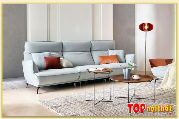 Hình ảnh Góc nghiêng mẫu ghế sofa văng đẹp SofTop-0949