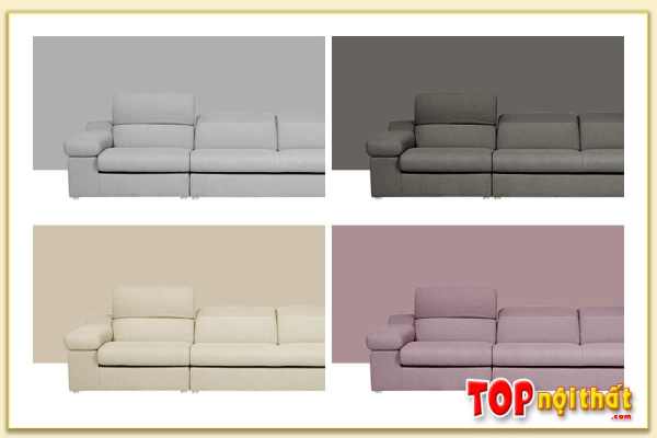 Hình ảnh Màu sắc chất liệu vải nỉ bọc sofa SofTop-0970