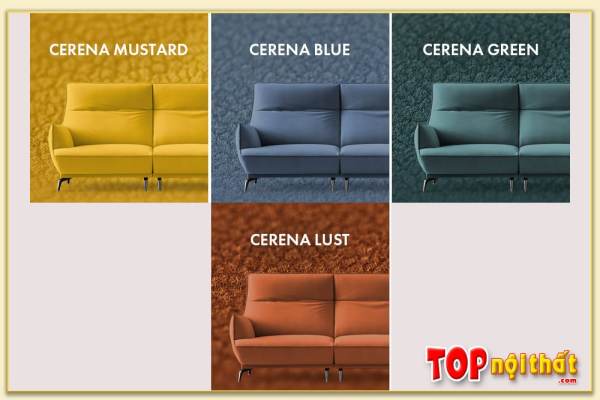 Hình ảnh Màu sắc chất liệu vải nỉ làm ghế sofa SofTop-0949