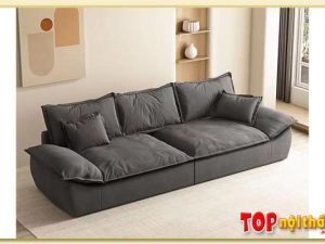 Hình ảnh Sofa phòng khách chung cư nhỏ kiểu dáng văng SofTop-0760
