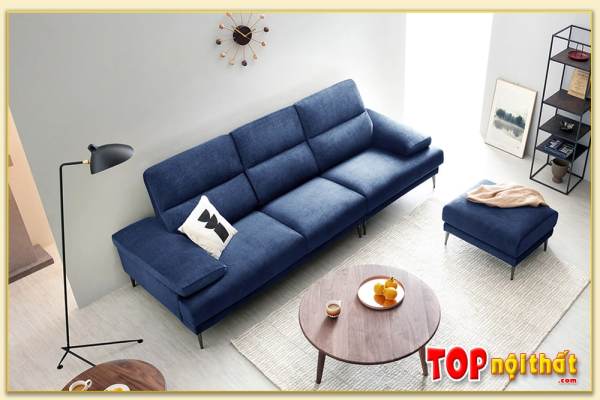 Hình ảnh Sofa phòng khách hiện đại bọc vải nỉ SofTop-0996