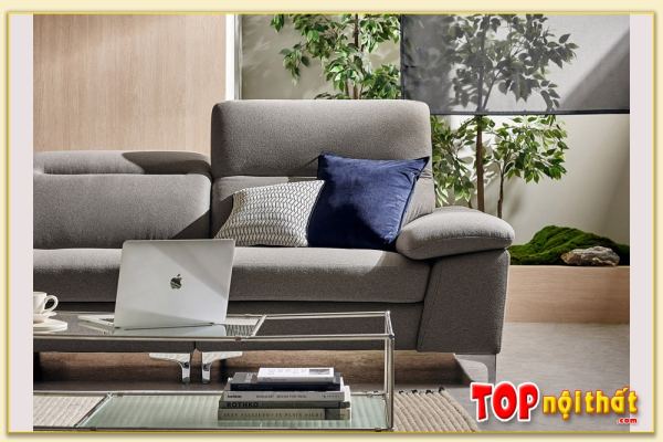 Hình ảnh Tay ghế mẫu sofa văng đẹp chụp chính diện SofTop-0962