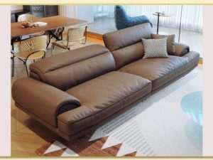 Hình ảnh Góc nghiêng sofa văng da 2 chỗ ngồi Softop-1692