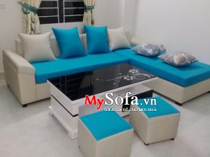 Mẫu Sofa nỉ phòng khách hiện đại AmiA SFN015