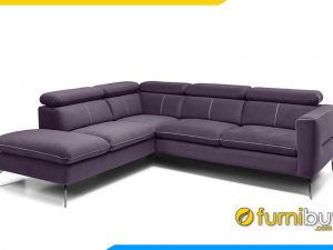 Mẫu sofa nỉ dạng góc lớn FB20070